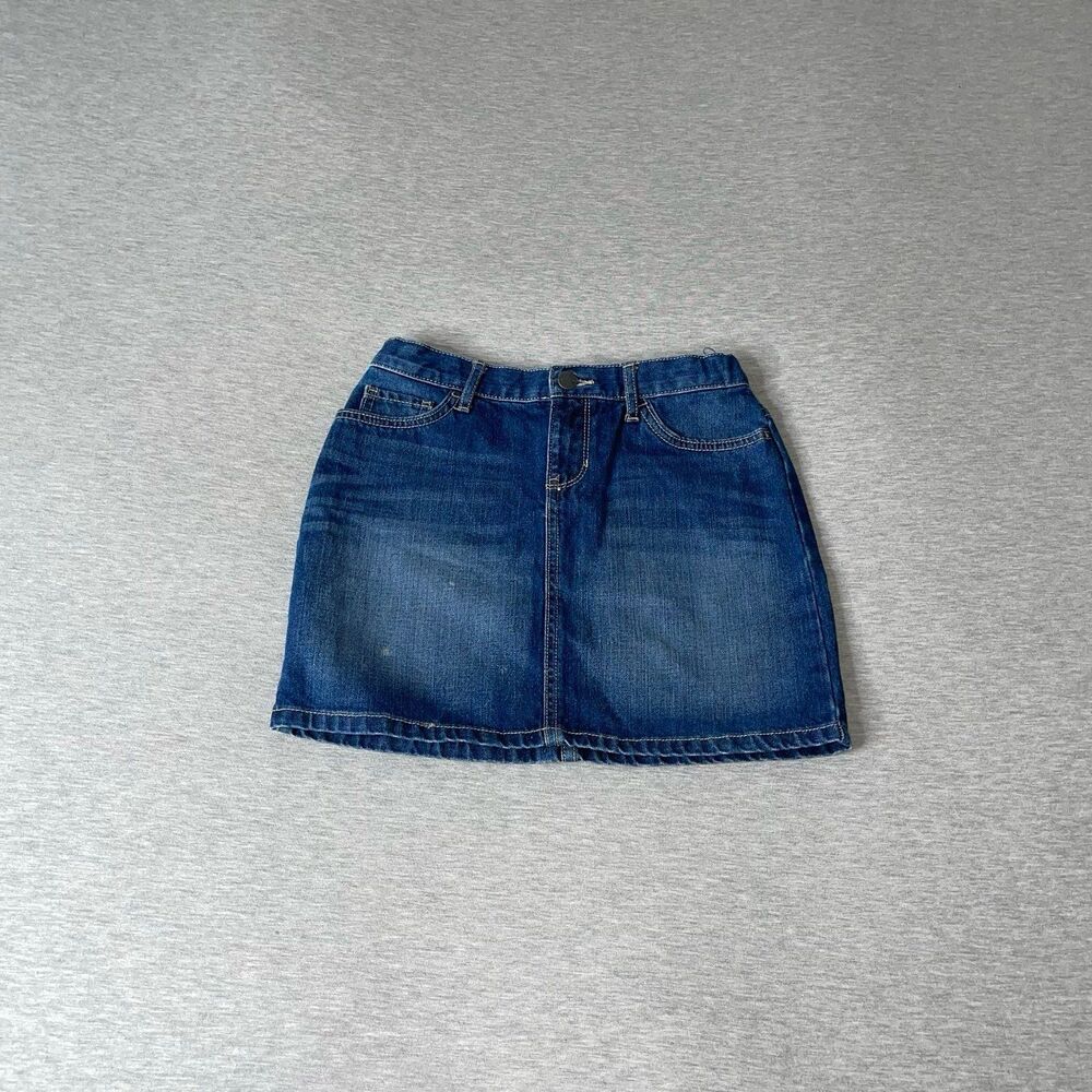 The Children’s Place Girl's Adjustable Waist Denim Skirt